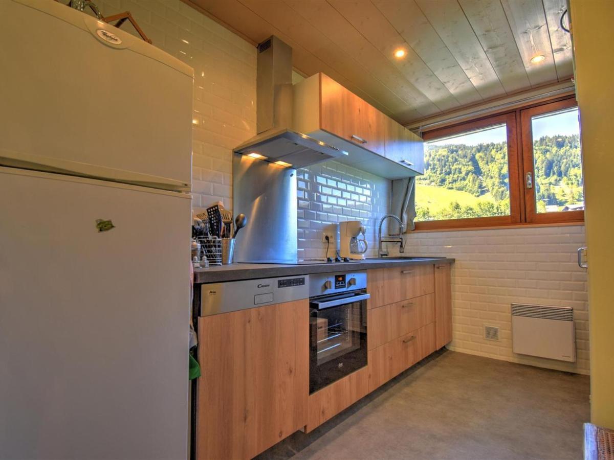 Charmant Appt 2 Chambres Morzine Avec Balcon, Parking Et Netflix - Fr-1-524-97 ภายนอก รูปภาพ